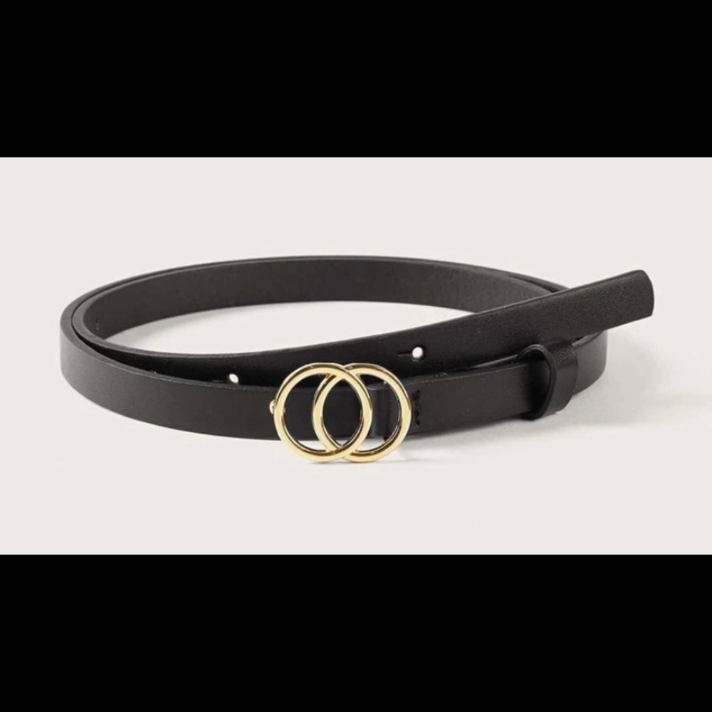 *PLUS SIZE* Black 135cm Belt